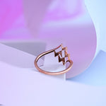 Load image into Gallery viewer, 14K Rose Gold Ring Caia