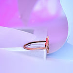 Load image into Gallery viewer, 14K Rose Gold Ring Caia