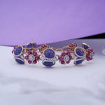 Load image into Gallery viewer, 18K Gold Bracelet with Multicolor CZ Stones Caia