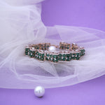 Load image into Gallery viewer, 18K Gold Bracelet with Multicolor CZ Stones Caia