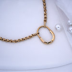 Load image into Gallery viewer, 18K Gold Necklace for Office Wear