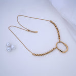 Load image into Gallery viewer, 18K Gold Necklace for Office Wear Caia