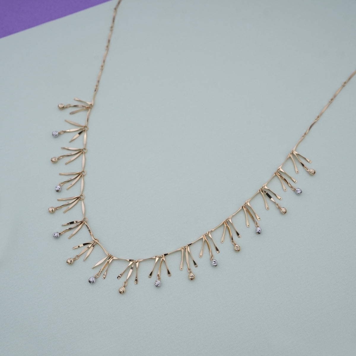 18k gold necklace