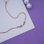 Load image into Gallery viewer, 18K Gold Necklace with CZ Stones Caia