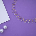 Load image into Gallery viewer, 18K Gold Necklace with CZ Stones Caia