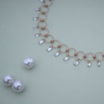 Load image into Gallery viewer, 18K Gold Necklace with CZ Stones Caia