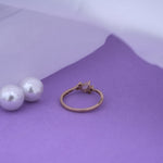 Load image into Gallery viewer, 18K Gold Ring with CZ Stones Caia