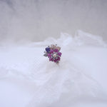 Load image into Gallery viewer, 18K Gold Ring with Multicolor CZ Stones Caia