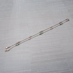 Load image into Gallery viewer, 18K Gold Anklet with Multicolour Stones Caia