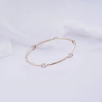 Load image into Gallery viewer, 18K Gold Bangle for Everyday Wear Caia