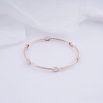 Load image into Gallery viewer, 18K Gold Bangle for Everyday Wear