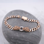 Load image into Gallery viewer, 18K Gold Bracelet with CZ Stones