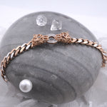 Load image into Gallery viewer, 18K Gold Bracelet with CZ Stones