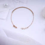 Load image into Gallery viewer, 18K Gold Bracelet with CZ Stones