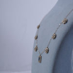 Load image into Gallery viewer, 18K Gold Necklace with Multicolour Stones