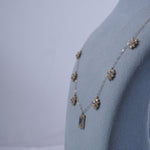 Load image into Gallery viewer, 18K Gold Necklace with Multicolour Stones Caia