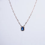Load image into Gallery viewer, 18K Gold Necklace with CZ Stones Caia