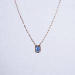 Load image into Gallery viewer, 18K Gold Necklace with CZ Stones