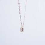 Load image into Gallery viewer, 18K Gold Necklace with CZ Stones Caia