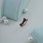 Load image into Gallery viewer, 18K Gold Ring with CZ Stones Caia