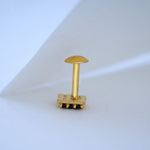 Load image into Gallery viewer, 18K Gold Second Stud/Nosepin Caia
