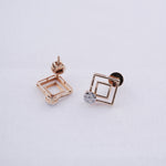 Load image into Gallery viewer, 18K Gold Stud Earrings for Everyday Wear Caia