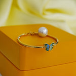 Load image into Gallery viewer, 9K Gold Butterfly Baby Bangle for Kids