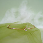 Load image into Gallery viewer, 9K Rose Gold Bangle with CZ Stones for Office wear