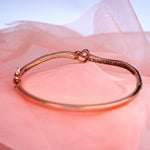 Load image into Gallery viewer, 9K Gold Heart Bangle