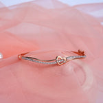 Load image into Gallery viewer, 9K Gold Heart Bangle Caia