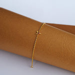 Load image into Gallery viewer, 9K Gold Alphabet Bracelet for Kids Caia