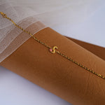 Load image into Gallery viewer, 9K Gold Alphabet Bracelet for Kids Caia