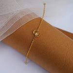 Load image into Gallery viewer, 9K Gold Alphabet Bracelet for Kids