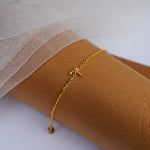 Load image into Gallery viewer, 9K Gold Alphabet Bracelet for Kids