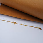 Load image into Gallery viewer, 9K Gold Alphabet Bracelet for Kids Caia