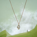 Load image into Gallery viewer, 9K Rose Gold Pendant Necklace with CZ Stones Caia