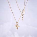 Load image into Gallery viewer, 9K Gold Pendant Necklace