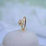 Load image into Gallery viewer, 9K Gold Floral Ring Caia