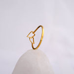 Load image into Gallery viewer, 9K Gold Heart Ring Caia