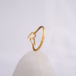 Load image into Gallery viewer, 9K Gold Heart Ring