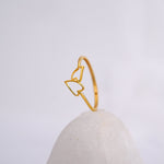Load image into Gallery viewer, 9K Gold Heart Ring Caia