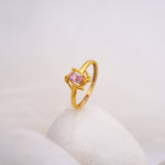 Load image into Gallery viewer, 9K Gold Ring with Colour Stone Caia