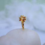 Load image into Gallery viewer, 9K Gold Ring with CZ Stones Caia