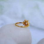 Load image into Gallery viewer, 9K Gold Ring with CZ Stones Caia