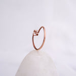 Load image into Gallery viewer, 9K Rose Gold Ring Caia