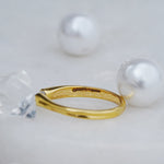 Load image into Gallery viewer, 9K Gold Ring with CZ Stone for Office Wear Caia