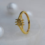 Load image into Gallery viewer, 9K Gold Ring for Daily Wear, Office Wear Caia