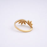 Load image into Gallery viewer, 9K Gold Leaf Ring