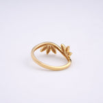 Load image into Gallery viewer, 9K Gold Leaf Ring Caia