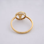 Load image into Gallery viewer, 9K Gold Leaf Ring Caia
